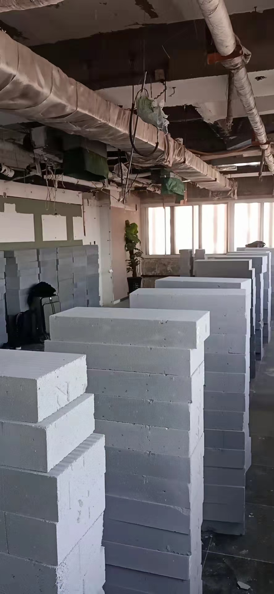 加气块/加气砖隔墙施工参考